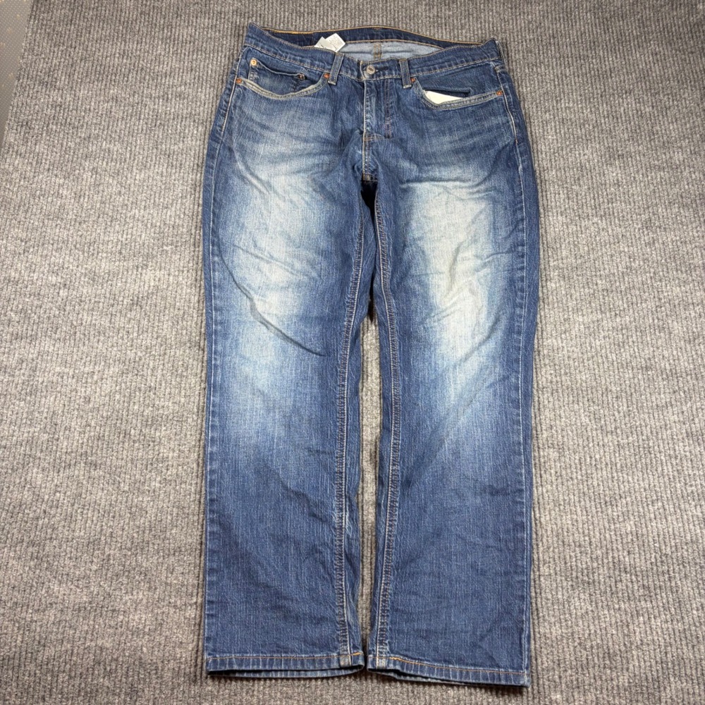Levis 541 Jeans Men's 34x30 Athletic Taper Blue Medium‎ Wash Denim